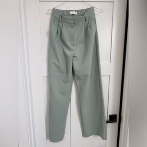 Abercrombie & Fitch Light Green Pants